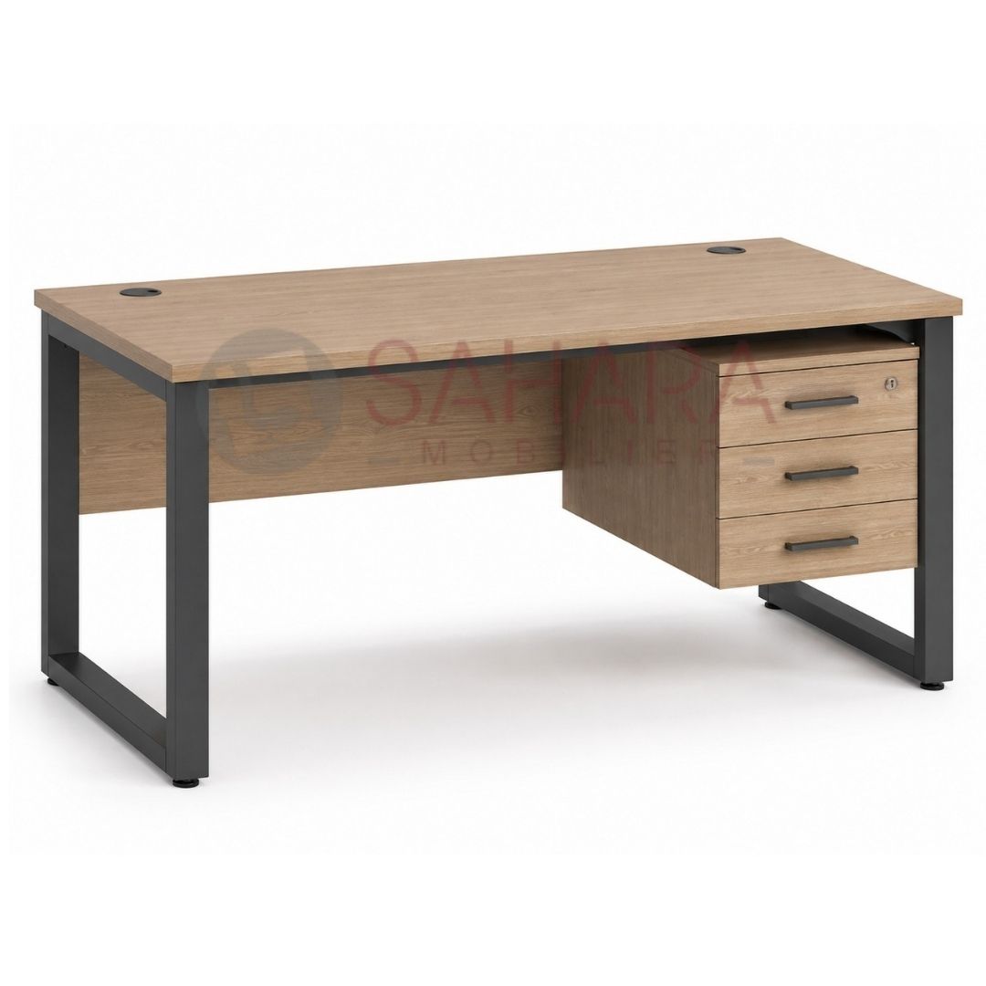 Bureau opérateur monobloc de conception professionnelle destiné à un usage intensif| Sahara Mobilier